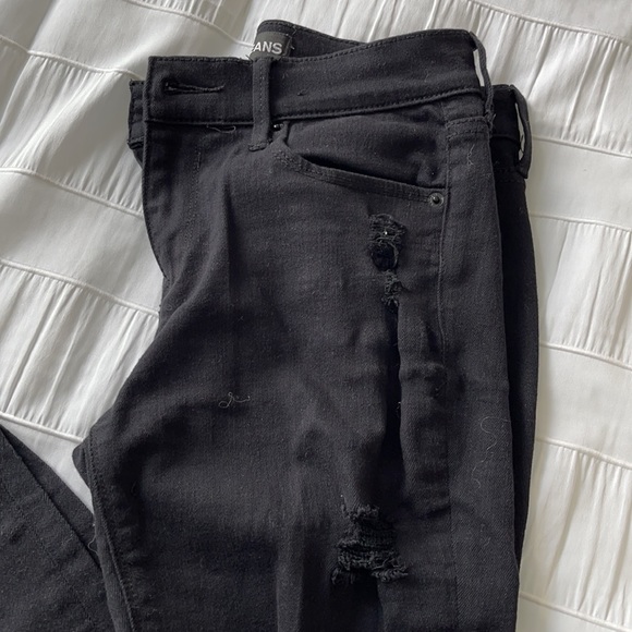 Express black distressed jeans - Picture 3 of 5